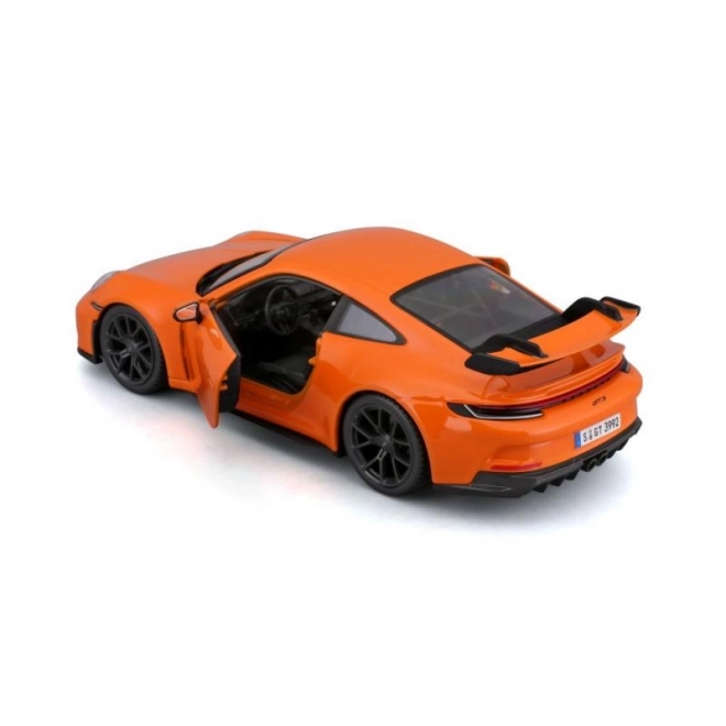 Bburago Porsche 911 GT3 model oranžový 1:24