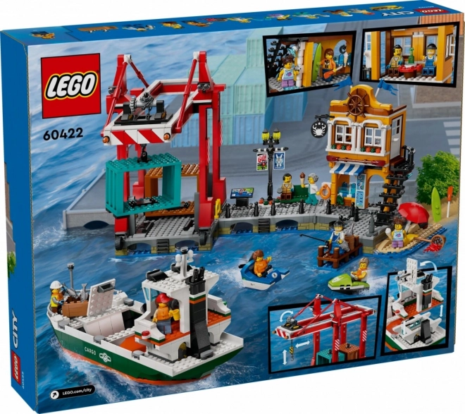 LEGO City 60422 Přístav s nákladní lodí