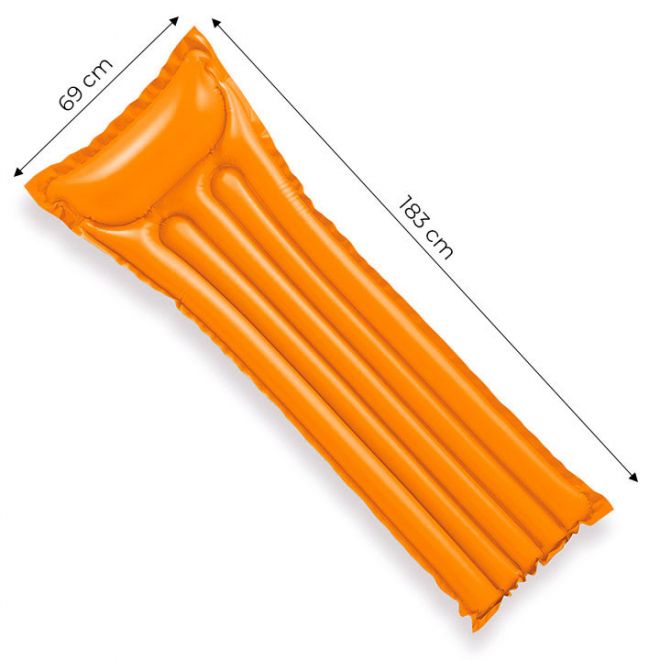 Nafukovací matrace na plavání 183x69 cm oranžová - 59703 INTEX