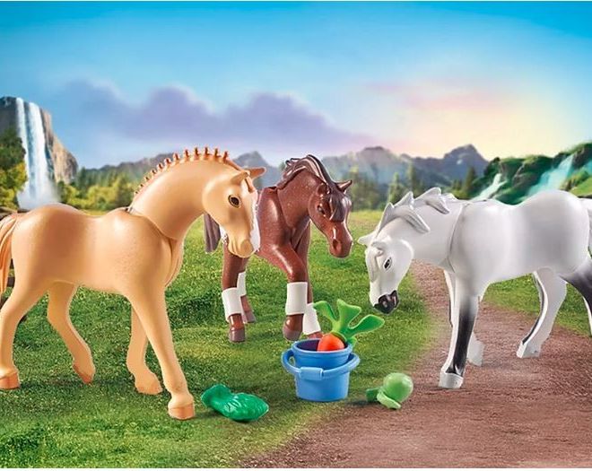 Koně 71356 Sada 3 figurek koní: Morgan, Quarter Horse a Angloar