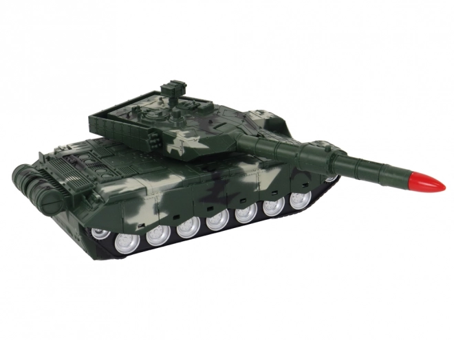 Dálkově ovládaný RC tank Vojenské vozidlo Moro Green