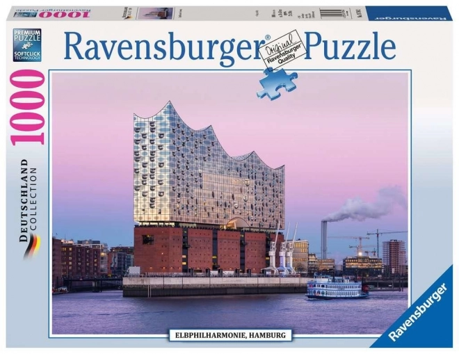 Puzzle Labská filharmonie Hamburg 1000 dílků