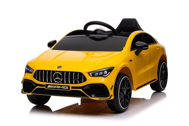 Mercedes CLA 45s AMG Yellow 4x4 Auto na baterie