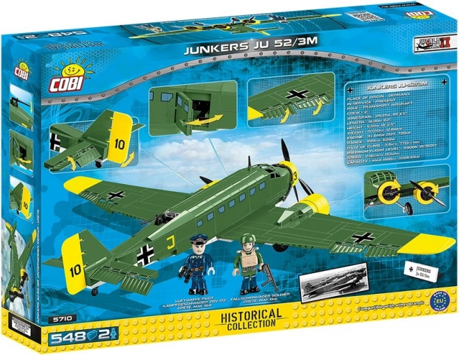 COBI 5710 II WW Junkers JU 52/3M, 548 k, 2 f