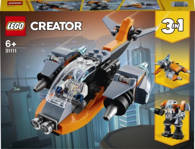 LEGO Creator 3v1 31111 Kyberdron