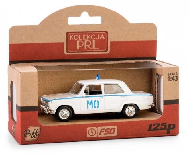 Vozidlo PRL Fiat 125P MO