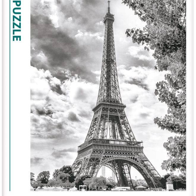 DINO Puzzle Černobílá Eiffelova věž 500 dílků