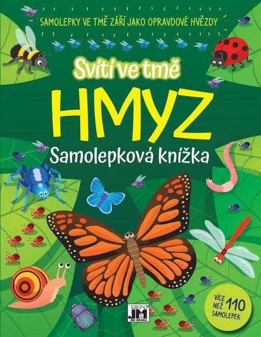 JIRI MODELS Samolepková knížka Hmyz