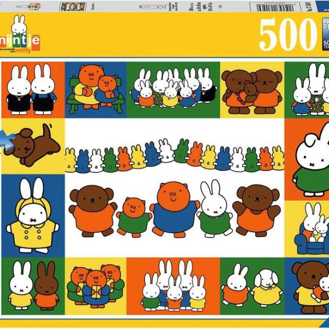 RAVENSBURGER Puzzle Miffy 500 dílků