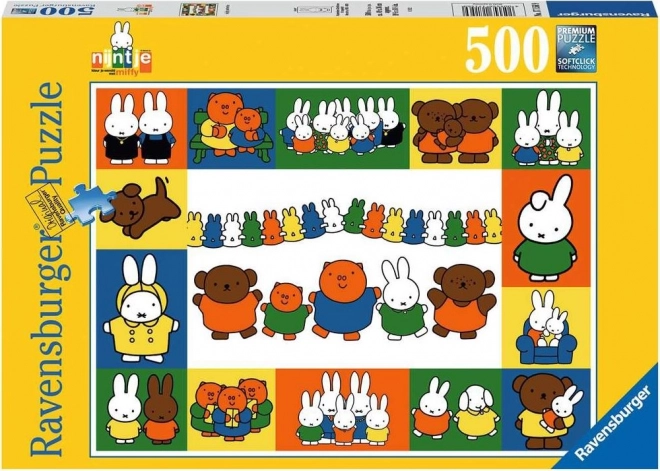 Puzzle Miffy 500 dílků