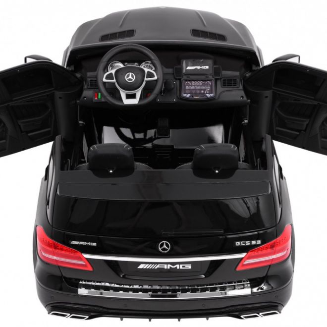 Mercedes AMG GLS63 autíčko na baterie pro děti Černé + Lakované + 4x4 + Ventilační otvor