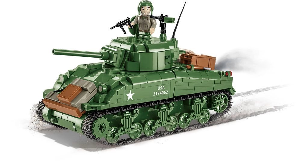 COBI 3044 Company of Heroes 3 Americký střední tank Sherman M4A1