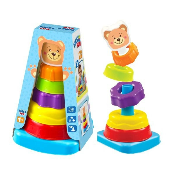 Mochtoys stavebnice pyramida medvídek