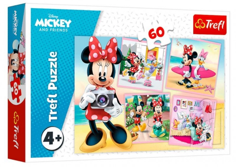 TREFL Půvabná Minnie 60 dílků