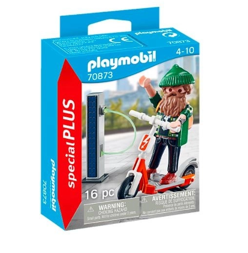 Playmobil 70873 Hipster s elektrokoloběžkou