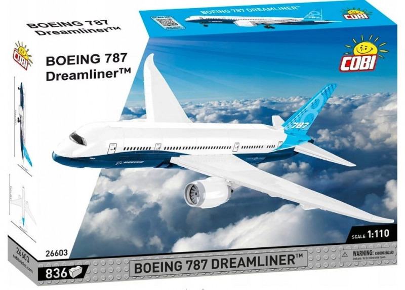 COBI 26603 Dopravní letadlo Boeing 787 Dreamliner