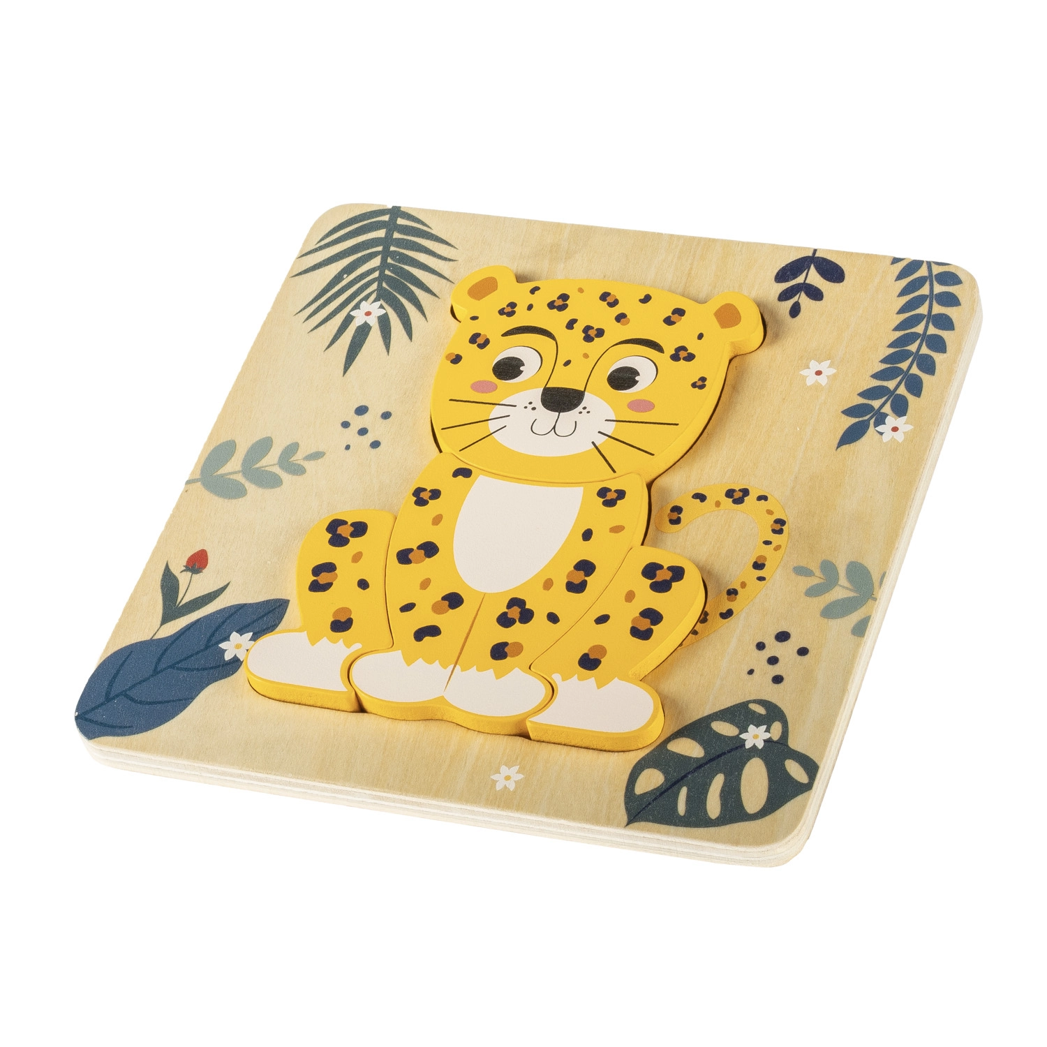 Zopa puzzle malé Leopard