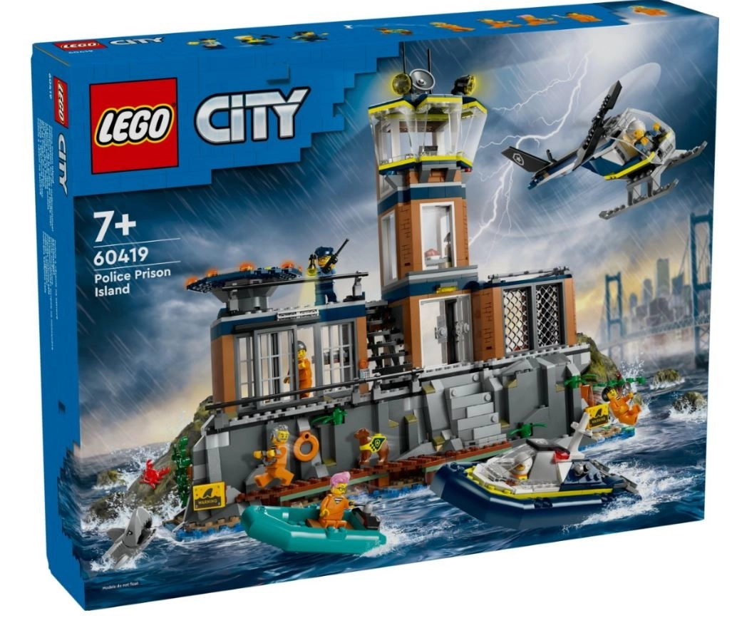 LEGO® City 60419 Policie a vězení na ostrově