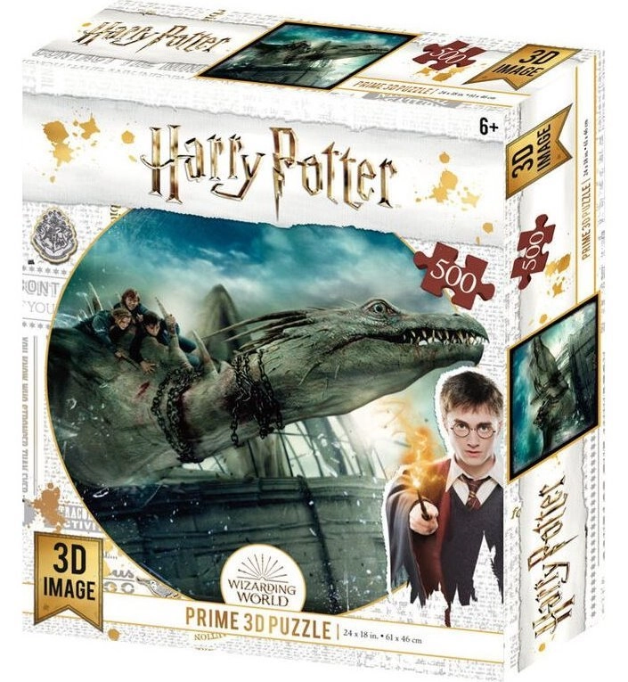 PRIME 3D Harry Potter: Drak od Gringottových 3D 300 dílků