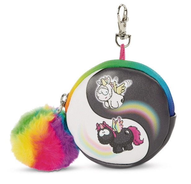 NICI Peněženka na mince Jednorožec Rainbow Yin & Rainbow Yang