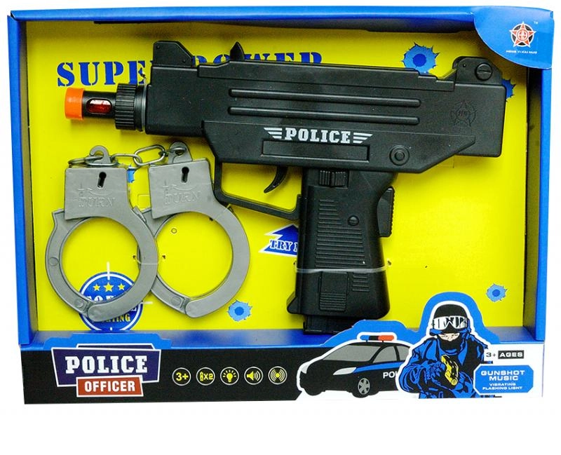 Mac Toys policejní pistole s pouty