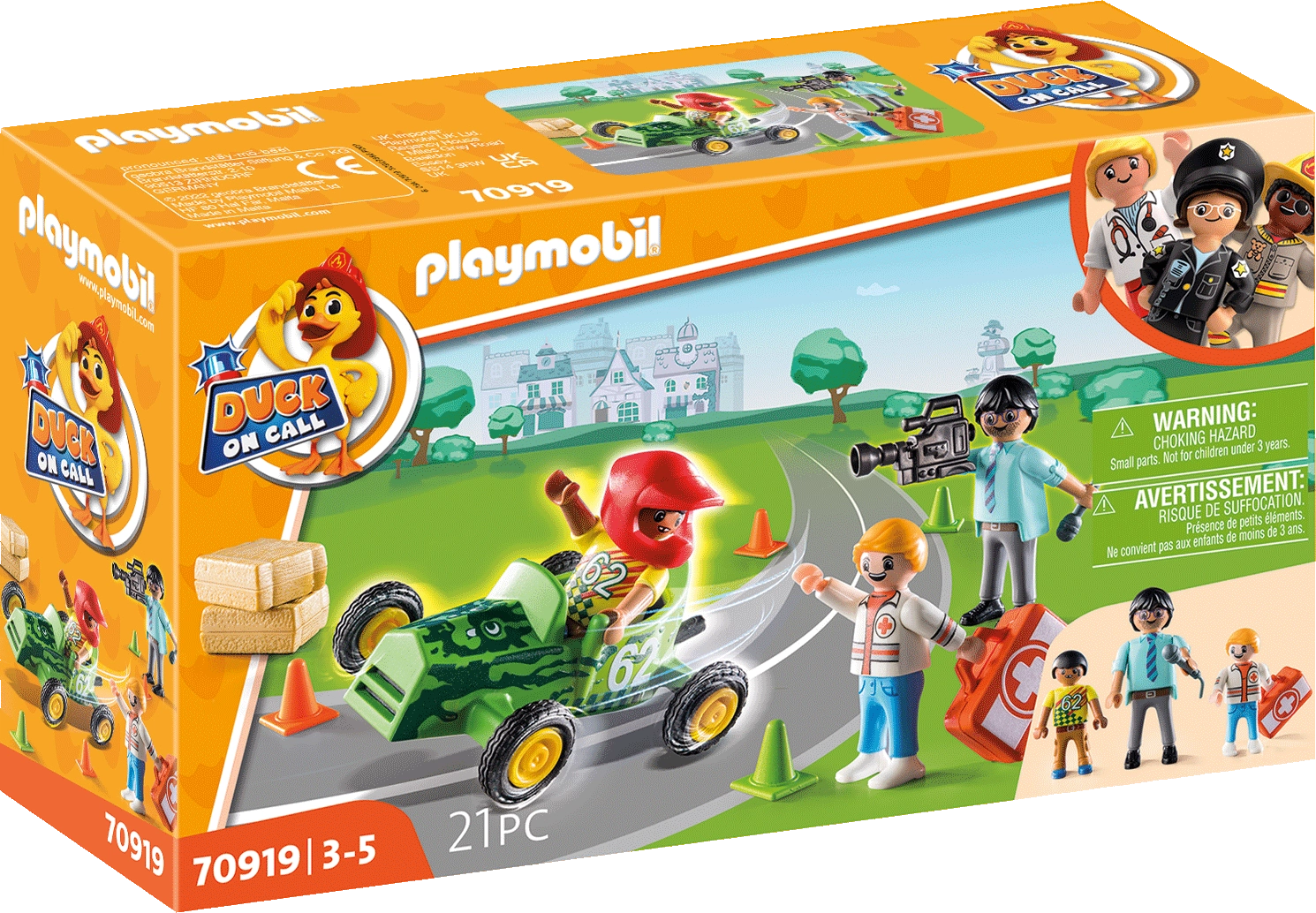 Playmobil 70919 Záchranná akce: Pomozte závodníkovy!