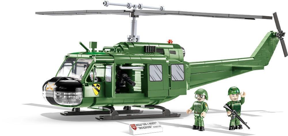 COBI 2423 Vietnam War Americký vrtulník Bell UH-1 HUEY Iroquois