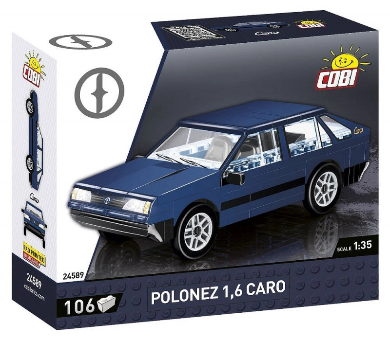 COBI 24589 Youngtimer 1:35 Automobil FSO Polonez 1,6 Caro