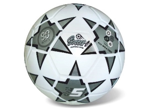 Míč fotbal zelený 23 cm 360 gr