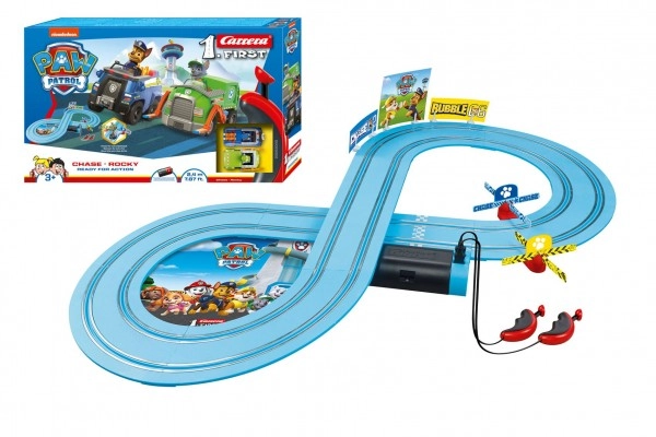 Carrera Autodráha FIRST Paw Patrol On the Double 2,9 m Multicolor