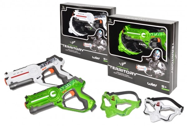 InnoVibe Territory laser game set pro jednoho zelená