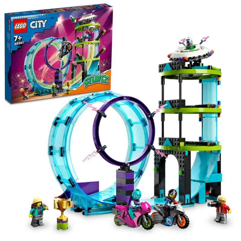 LEGO® City 60361 Nejbláznivější kaskadérská výzva