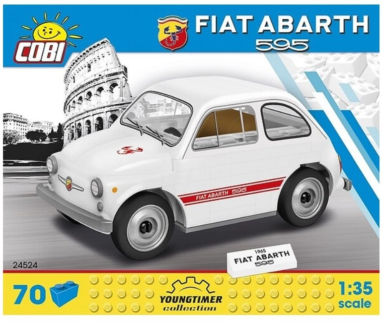 COBI 24524 Youngtimer Automobil FIAT 595 ABARTH