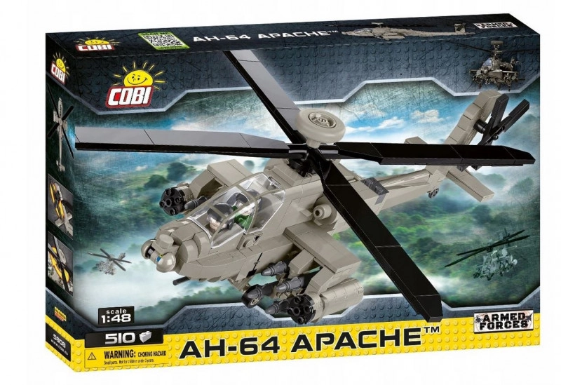 COBI 5808 Armed Forces Americký bitevní vrtulník AH-64 Apache