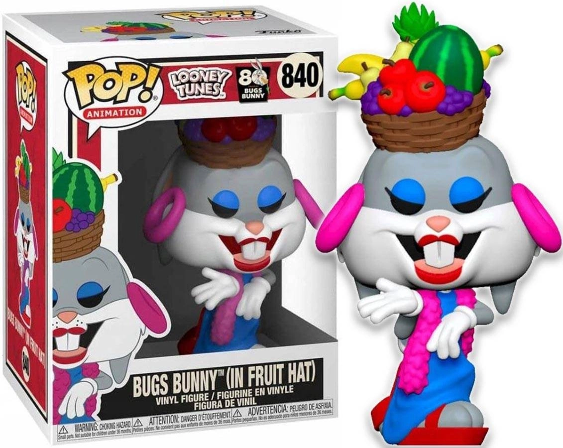 Funko POP! Animation Bugs Bunny In Fruit Hat Looney Tunes 840