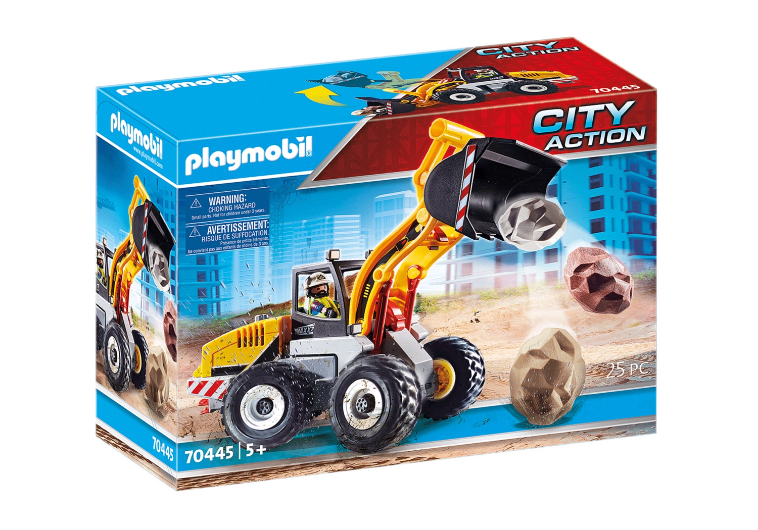 Playmobil 70445 Kolový nakladač