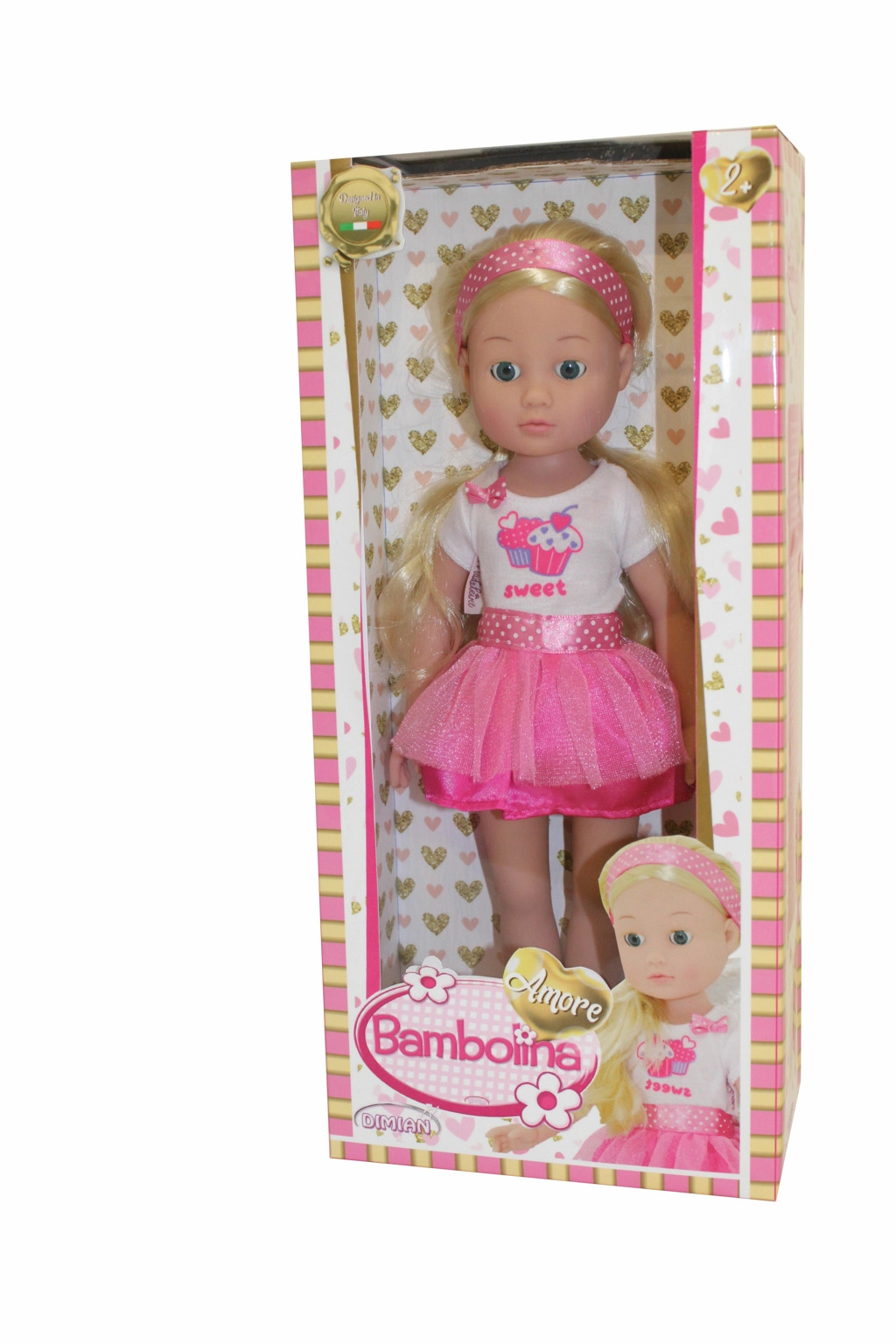 Alltoys Bambolína Miminko Bambolina Amore 35 cm