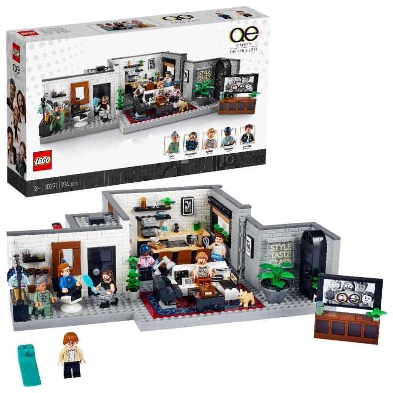 LEGO® Creator 10291 Queer tým byt „Úžo Pětky“