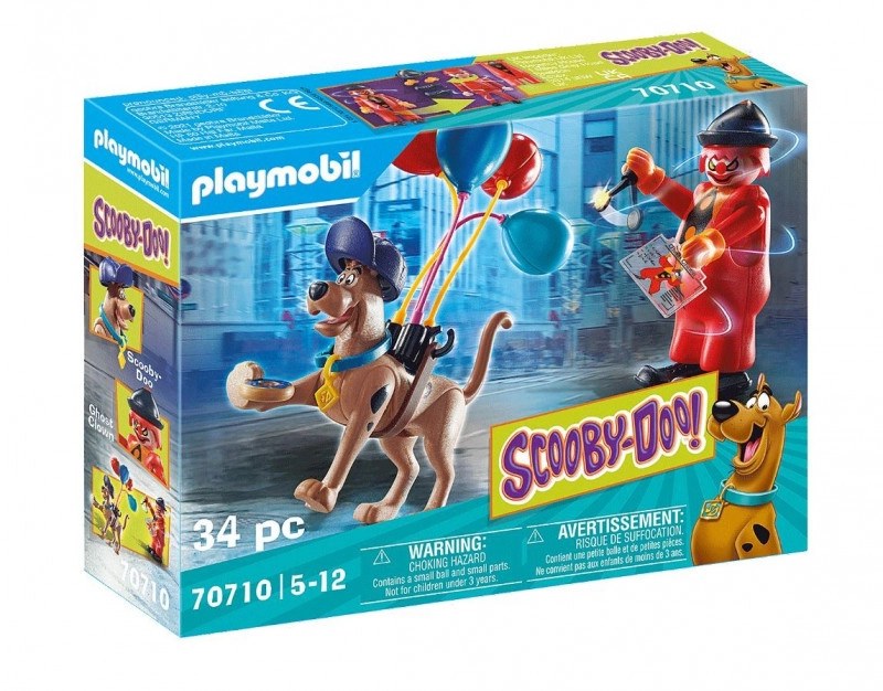 Playmobil 70710 SCOOBY-DOO! Dobrodružství s Ghost Clown