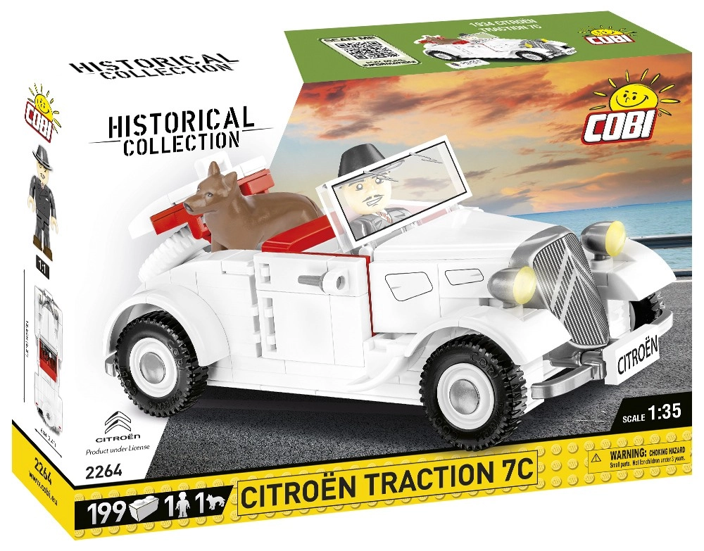 COBI 2264 Francouzský automobil CITROËN Traction 7C