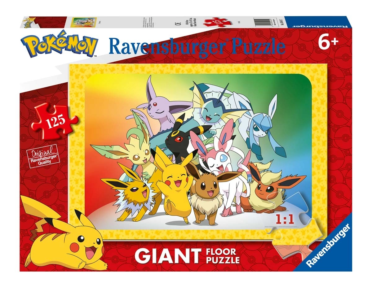 Ravensburger Gigantní Pokémon 125 120 dílků