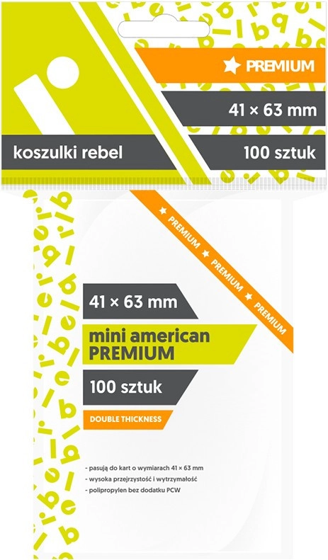 Rebel obaly Mini American Premium