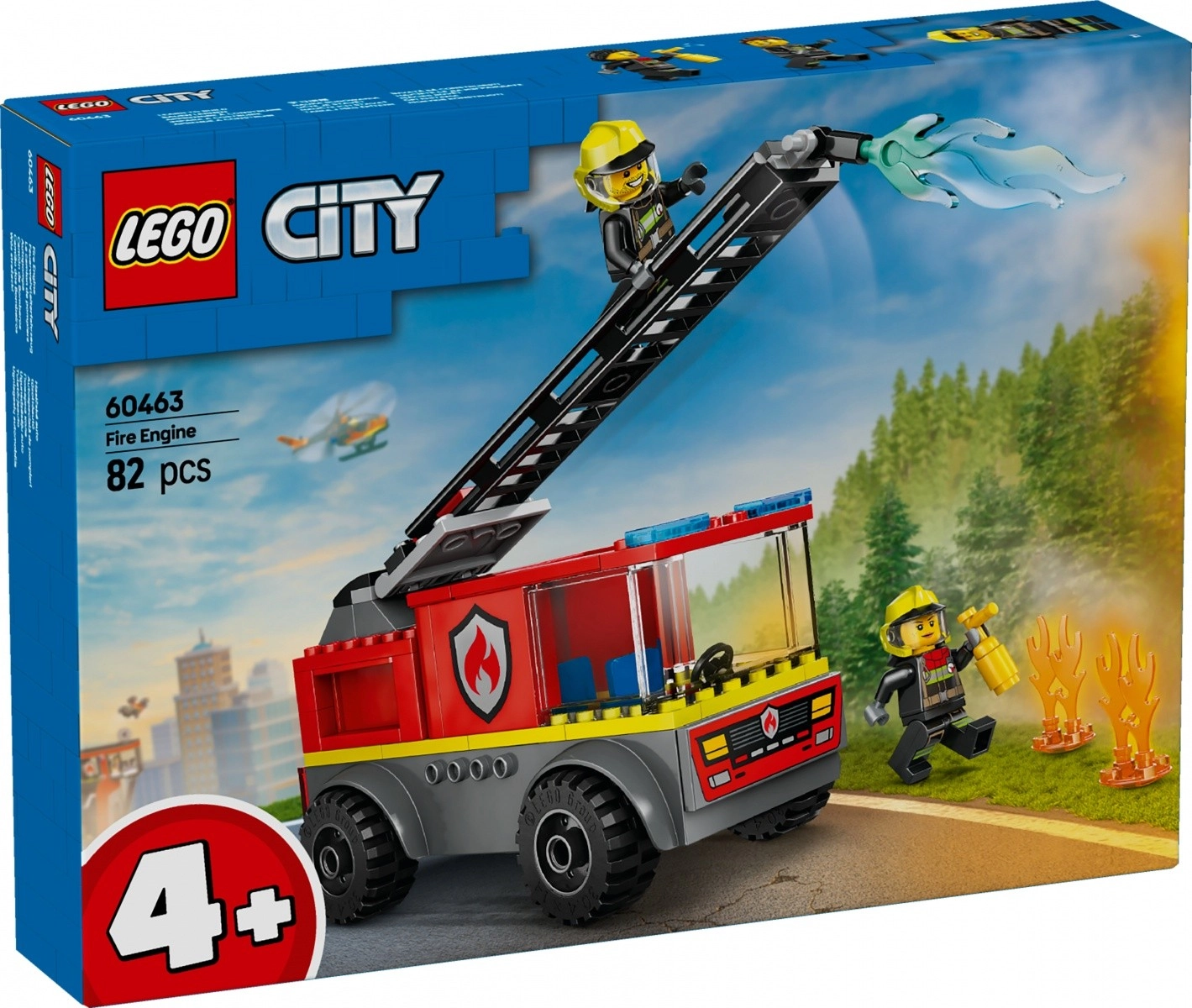 Lego City Hasičské auto s žebříkem