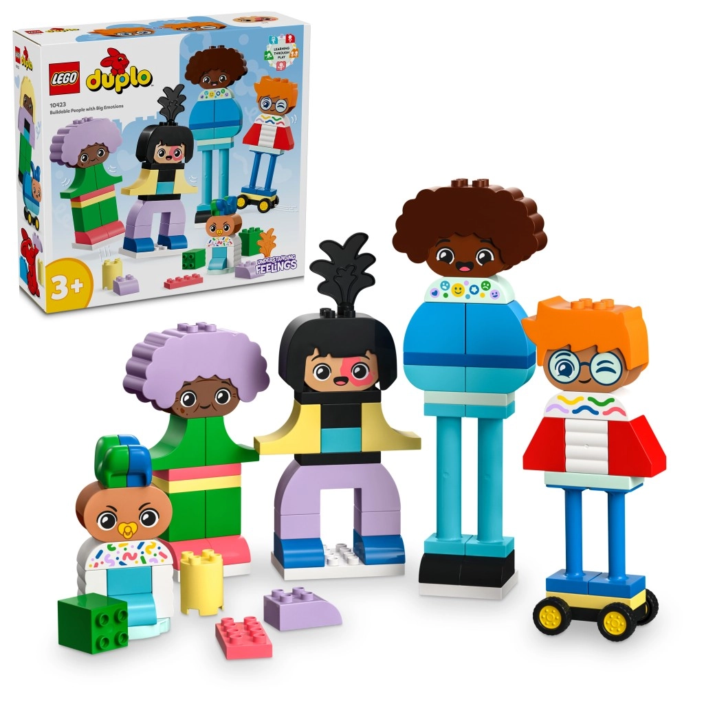 LEGO® DUPLO® 10423 Sestavitelní lidé s velkými emocemi