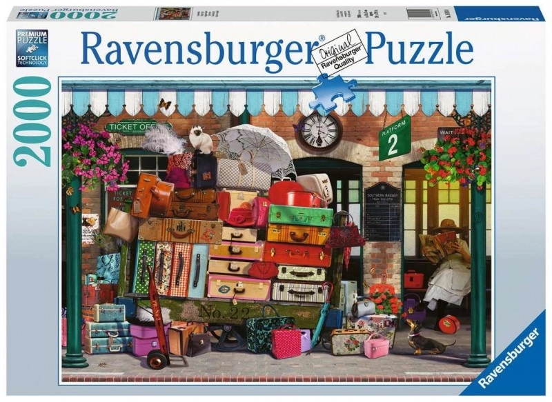 RAVENSBURGER Cestování nalehko 2000 dílků